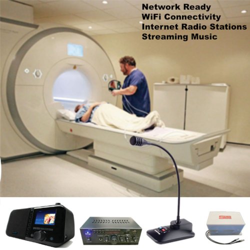 MRI Stereo Sound System Kit with WiFi Streaming Music