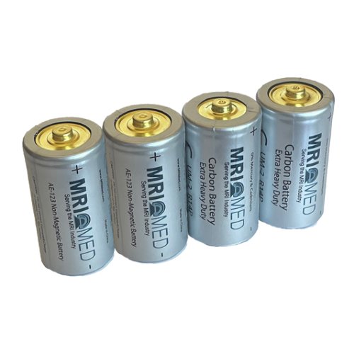 MRI Non-Magnetic C Size Batteries - Choose Pack Size