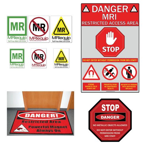 MRI Safety Signs Package - Signage